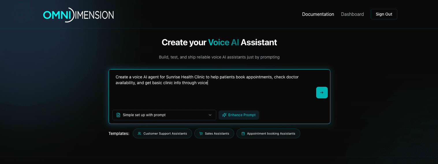 Writing the initial prompt