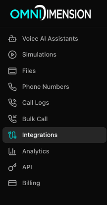 Main dashboard integration